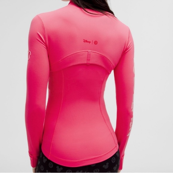 Disney x Lululemon Define Jacket Nulu Lipgloss Pink NWT Size 8 - Picture 10 of 11